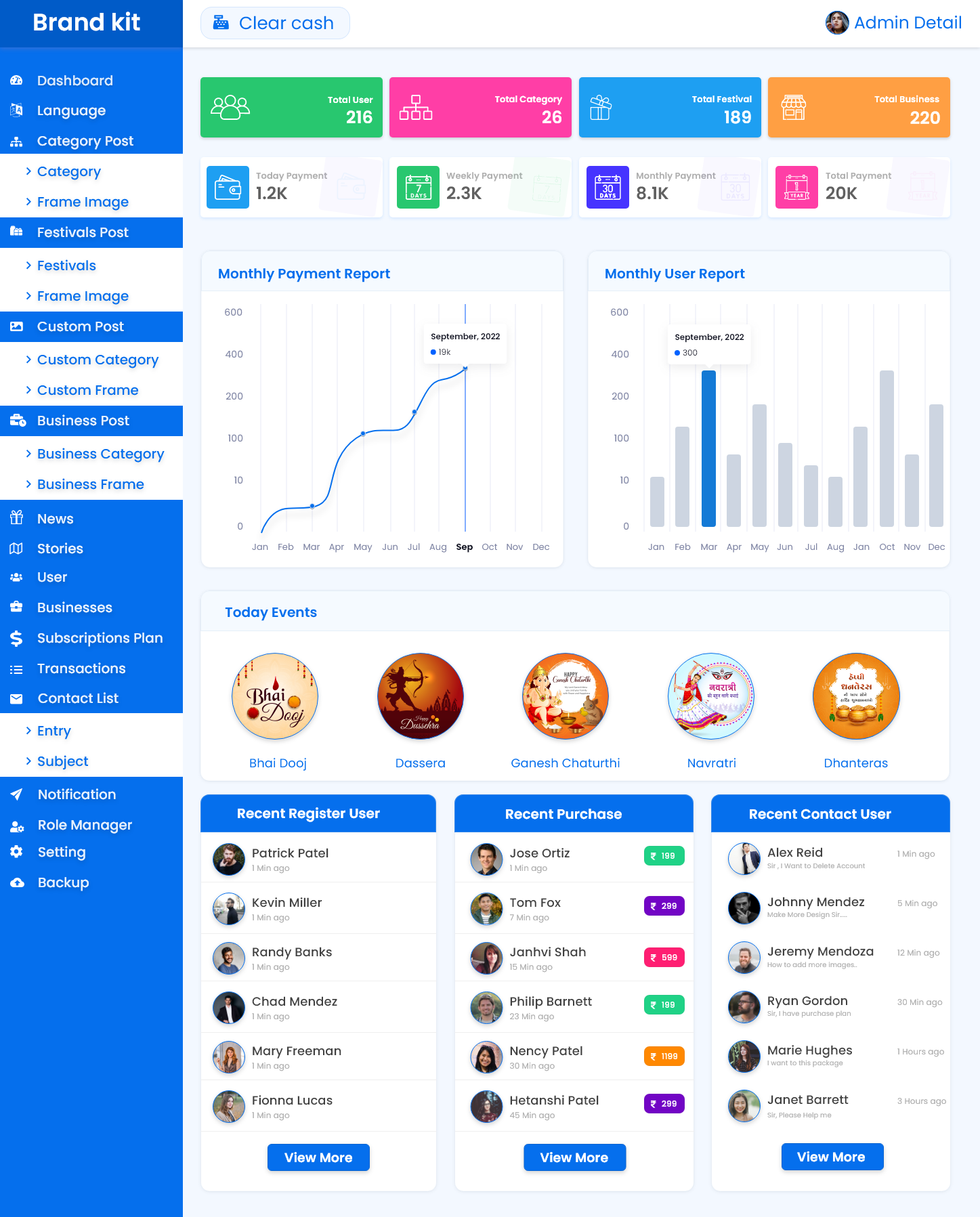 BrandPeak: Festival Poster Maker, Business Post, Political Post Maker App 1.9.4 - Image 11